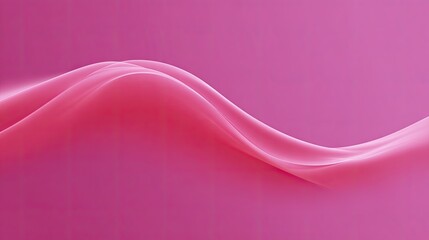 Soft Pink Waves in Abstract Design for Modern Backgrounds