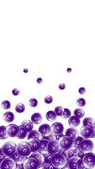 Zinc round capsules scattered randomly.