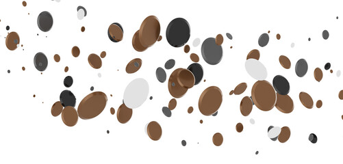  Sky confetti flying in the sky during Pride parade