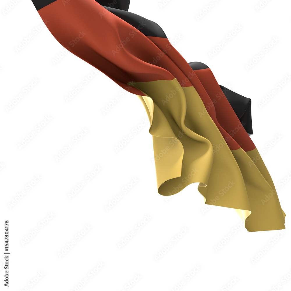 Poster the german flag a symbol of pride and unity