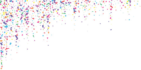 School notebook cover. Colorful childish floating