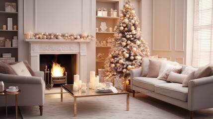 living rose gold winter