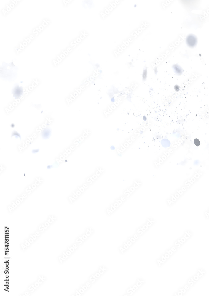 Poster White background with subtle snow particles. Perfect for winter themes.