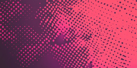 Abstract Pink and Red Halftone Background