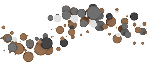 Confetti, paper triangle on the floor, fancy, colorful, celebration party