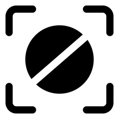 block scan solid icon	

