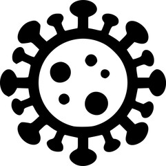 Obraz premium virus icon vector illustration 