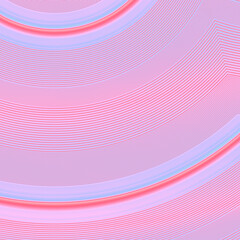 Pink and Lavender Concentric Curves Abstract Background - High Detail Digital Texture with Smooth Linear Gradients