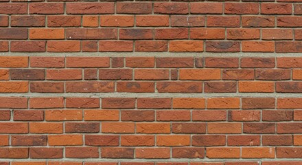 Obraz premium Red Brick Wall Texture