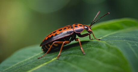 ladybug on leaf