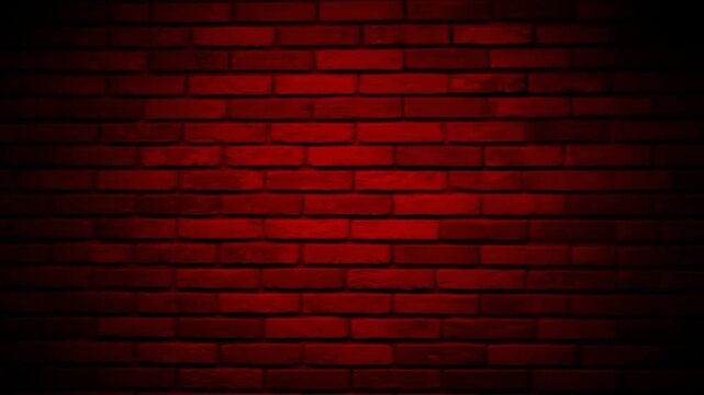 Red brick wall background image