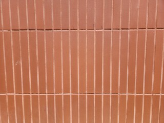 Thin vertical brick wall, long vertical brick wall, vertical brick texture, simple texture, brick