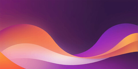 Abstract colourful background with flowing curves and vibrant lines, ideal for modern design