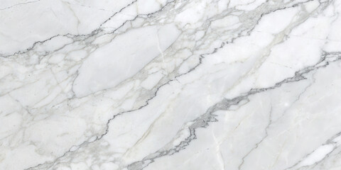 Obraz premium Elegant white marble surface with gray veining, for background or tiles floor decorative design.