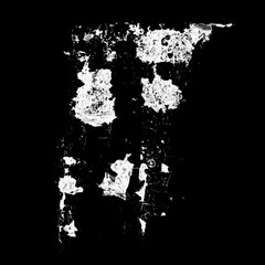 Rust Stain Alpha Texture – Transparent Grunge Overlay for 3D and Design
