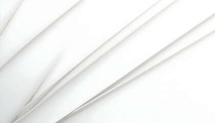 Obraz premium Abstract White Lines Creating Shadows on Clean Surface