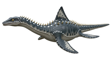 Isolated Plesiosaur