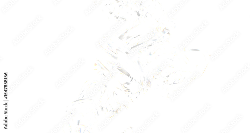 Poster high-resolution image of abstract white swirls, perfect for backgrounds, textures, and design projec