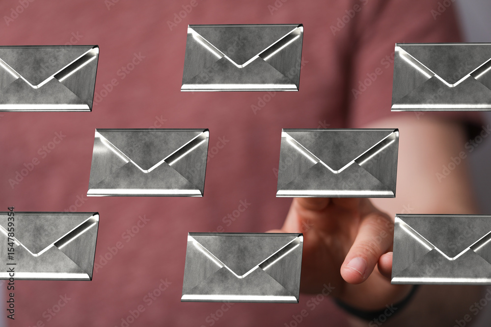 Poster Efficient email management.  Tips and tricks for handling a large inbox.