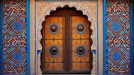 photograph arabic door
