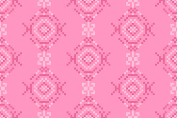 seamless pixel pattern, seamless pattern illustration