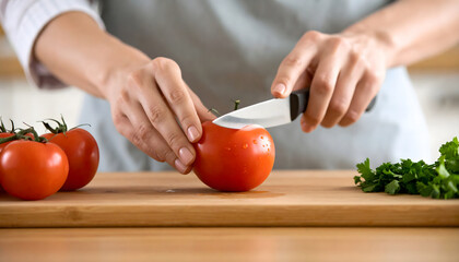 Hand human health meal vegetable cut domestic peeling fresh peel cutting organic fresh vitamin making meal preparation vegetable peel knife