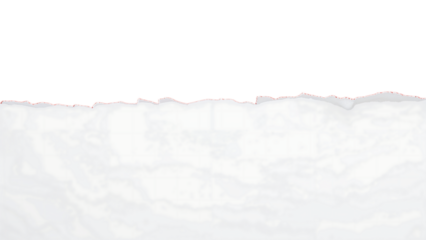 Torn Paper Edge Texture High-Resolution White Paper Texture Background