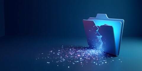 Corrupted Digital Folder with Data Leak