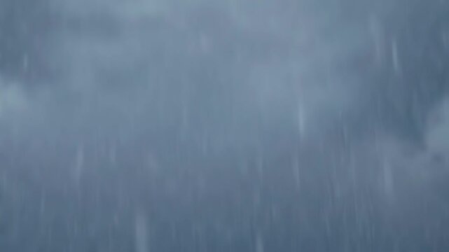 Video of Rain with Cloudy Sky