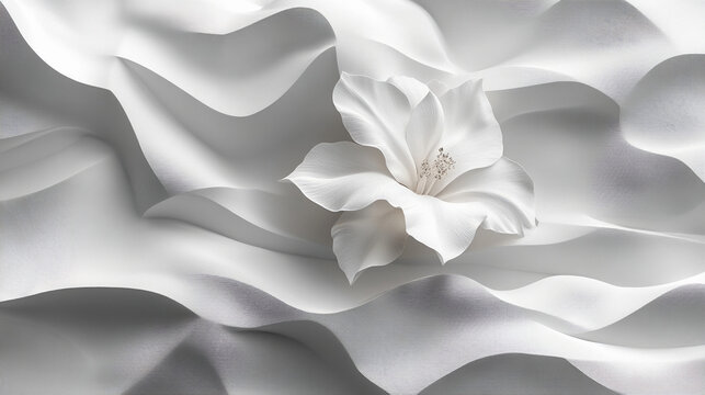 White silk fabric texture with a closeup of delicate pink and purple hyacinth blossoms, highlighting their natural beauty - Powered by Adobe