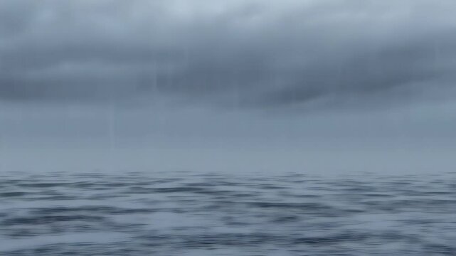 Video of Rain with Cloudy Sky