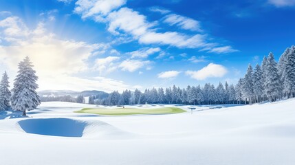 wonderland snow golf