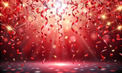 Red christmas background