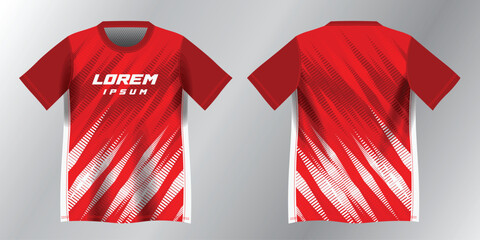 abstract red background pattern for sport jersey design mockup