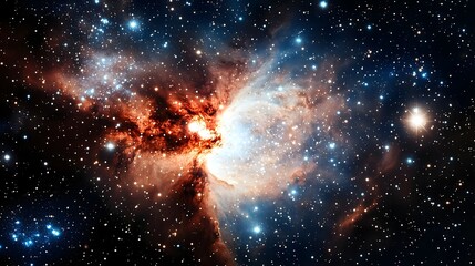 Nebula, Cosmic, Space, Cosmic Nebula A Celestial Tapestry of Stars and Gas