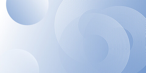 Abstract blue modern background with circle elements. Digital technology concept.