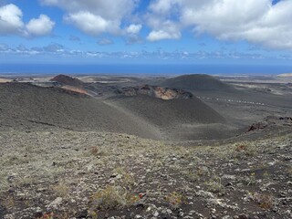 VIEW OF LANZAROTE CANARY ISLAND