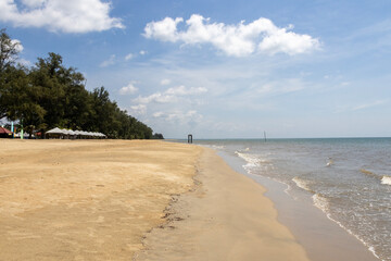 Hiburan Beach in Kuala Rompin, Malaysia