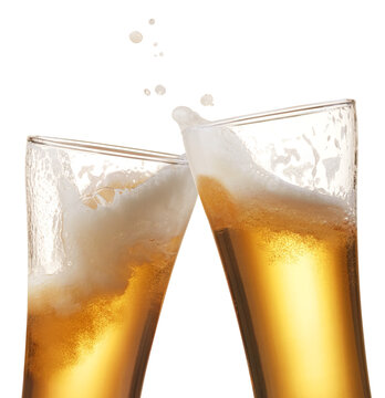 beer toasting
