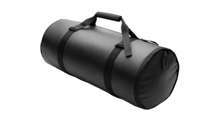 Neoprene minimalist gym/travel bag Transparent background, PNG fil