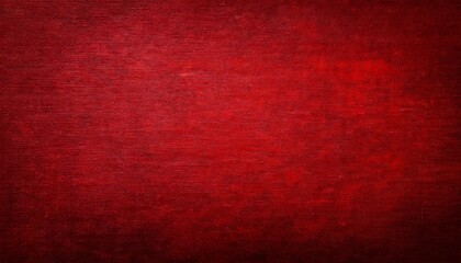 Fototapeta premium grungy red canvas background or texture