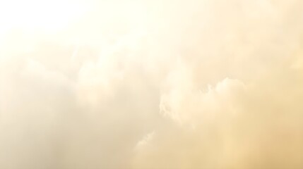 Clouds, Sky, Cloudscape, Soft Golden Cloudscape