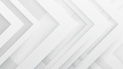 Modern White Cut-Out Overlay Abstract Background