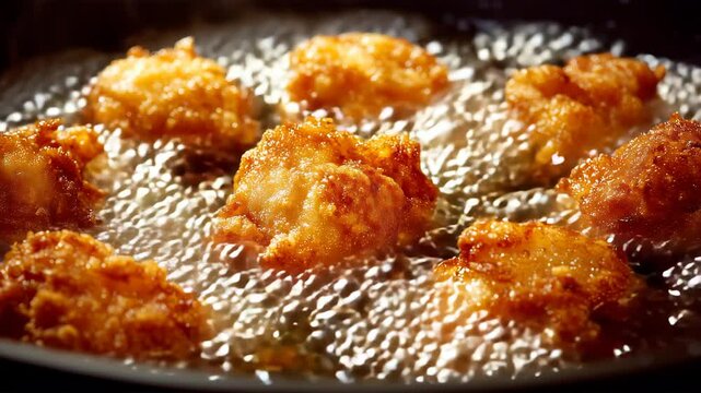 揚げ鍋でジュワッと唐揚げ