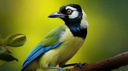 portrait green jay