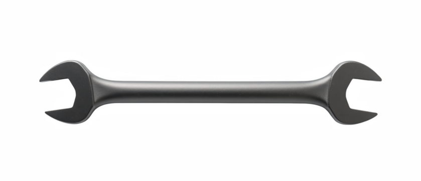 Sleek, durable wrench designed for precision tasks, featuring dual open ends for versatility and efficiency in mechanical work