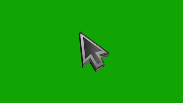 pointer animation on chroma key