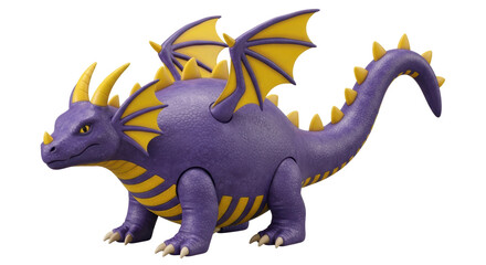 Fototapeta premium Isolated Cartoon Dragon