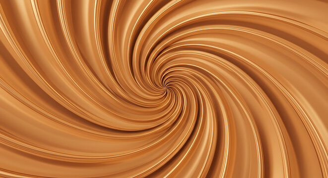 Golden Spiral: An abstract image, focusing on a captivating golden spiral that creates a sense of movement and energy.