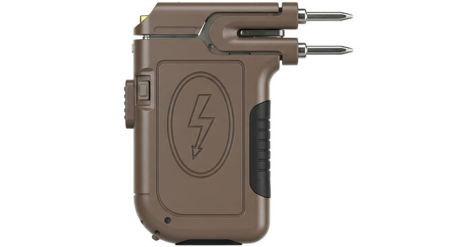 Isolated Taser Gun